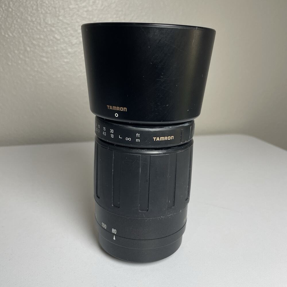 Sony Minolta 80-210mm f/4.5-5.6 Tamron zoom lens for a350 a550 AF A mount maxxum